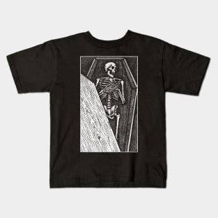 Death Bed Stipple Kids T-Shirt